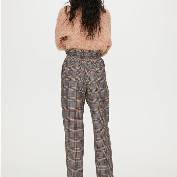 Aritzia Wilfred Alto Plaid Pant Size Large - Picture 3 of 4